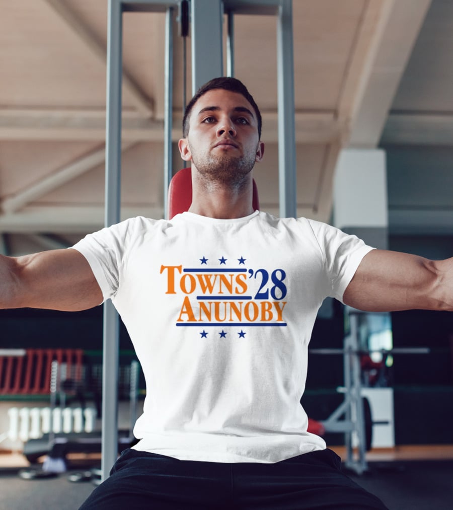 Towns Anunoby 28 New York Knicks Stars T-Shirt