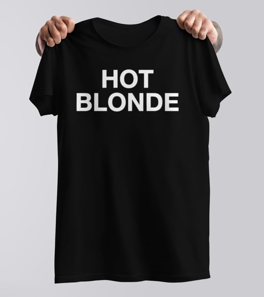 Hot Blonde Mullet Review T-Shirt