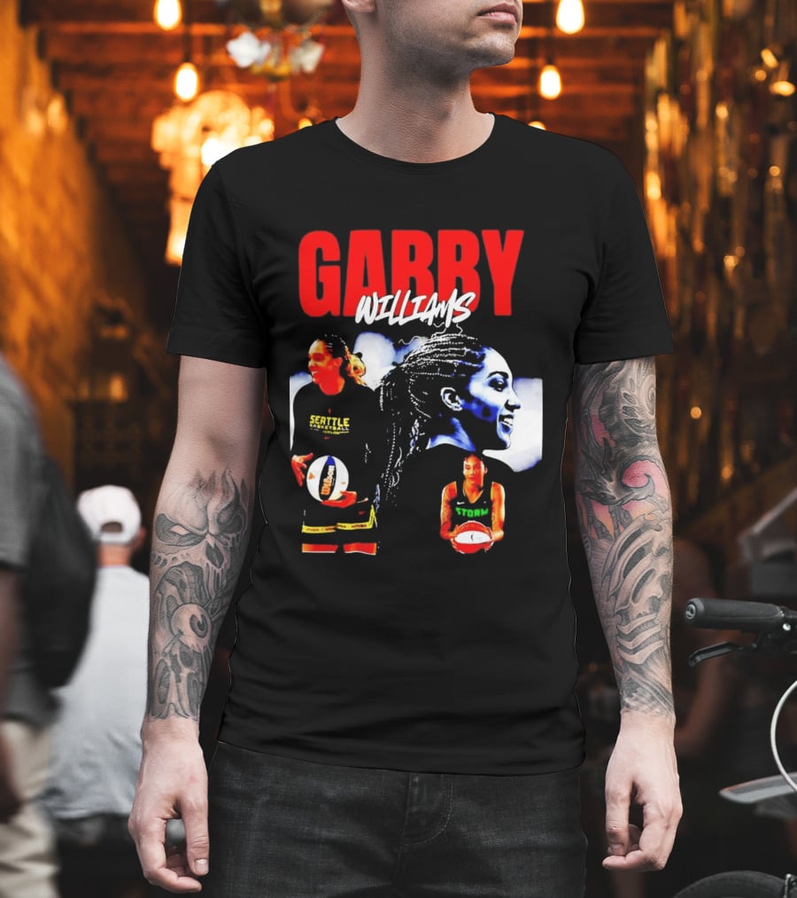 Gabby Williams Seattle Storm WNBA Classic Bootleg T-Shirt