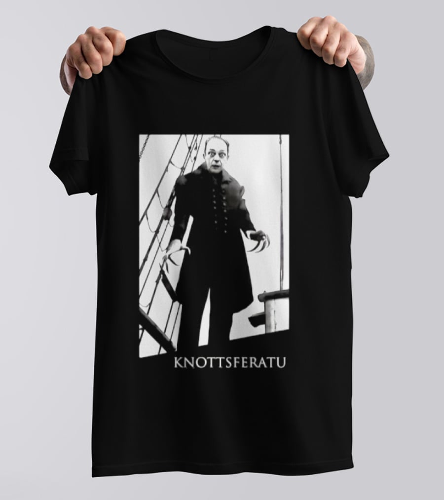 Don Knotts Knottsferatu Nosferatu Horror Comedy Mashup T-Shirt