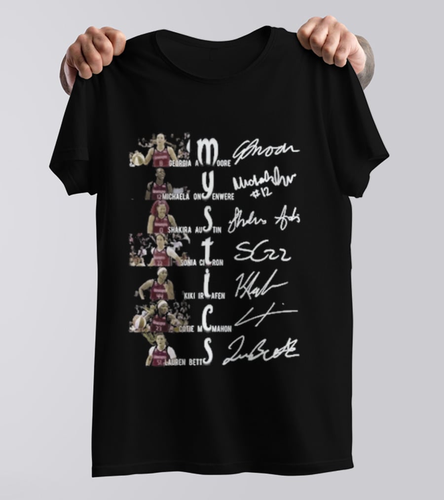 Washington Mystics Player Season 2026 Basketball Team Spirit T-Shirt