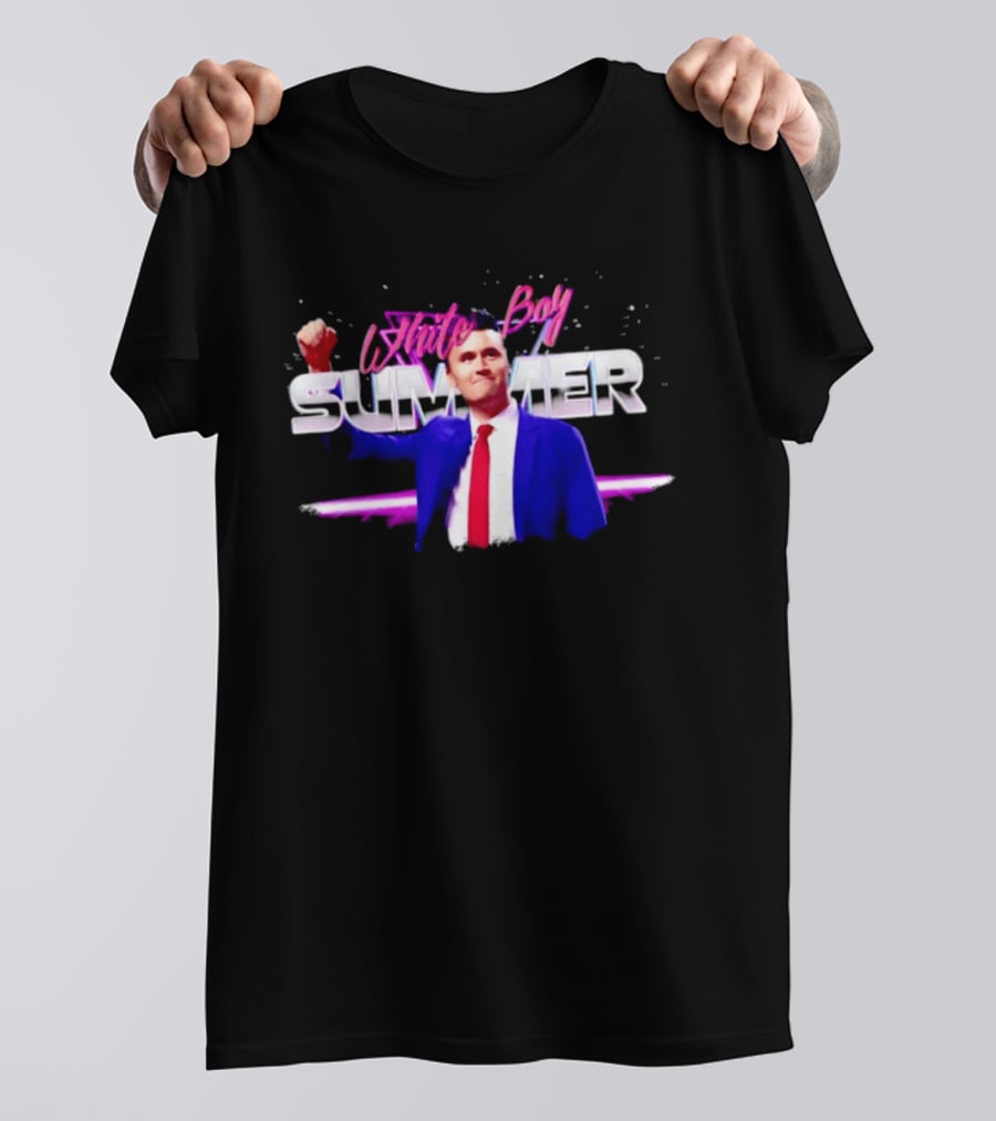 White Boy Summer Vibe Charlie Kirk Celebration T-Shirt