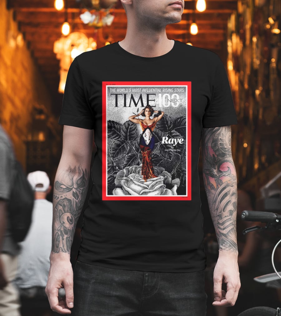 TIME100 Next The World's Most Influential Rising Stars Raye Cover By Anya Taylor Joy T-Shirt