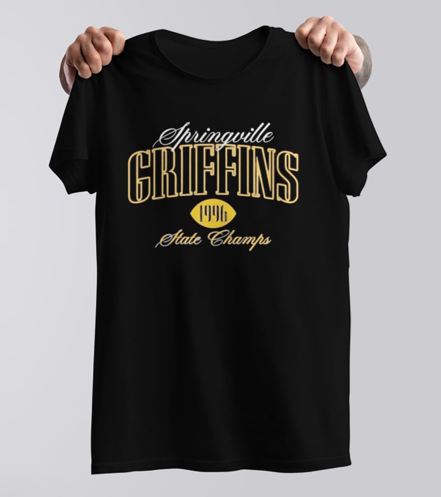 Springville Griffins 1996 State Champs T-Shirt