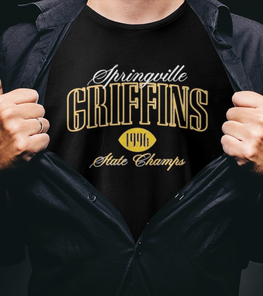 Springville Griffins 1996 State Champs T-Shirt