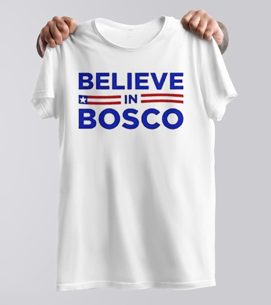 Believe In Bosco Star Stripes Campaign T-Shirt