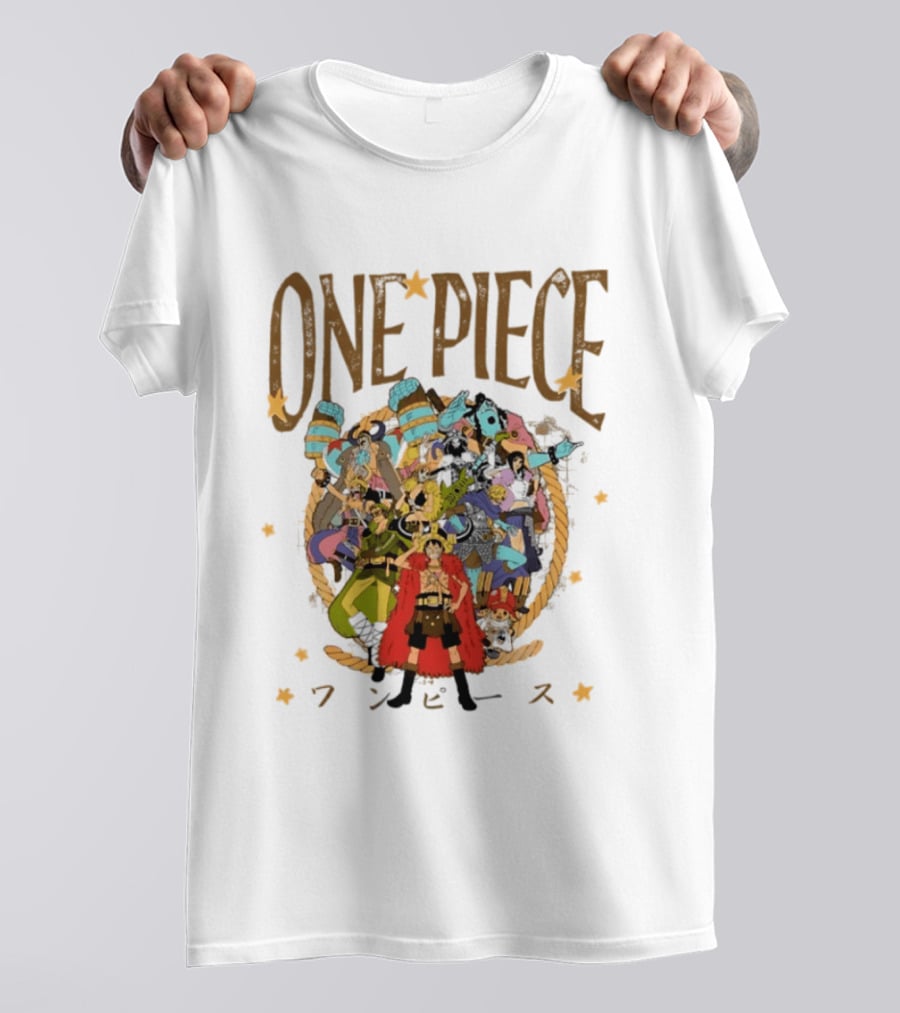 One Piece Elbaph Group Cartoon T-Shirt