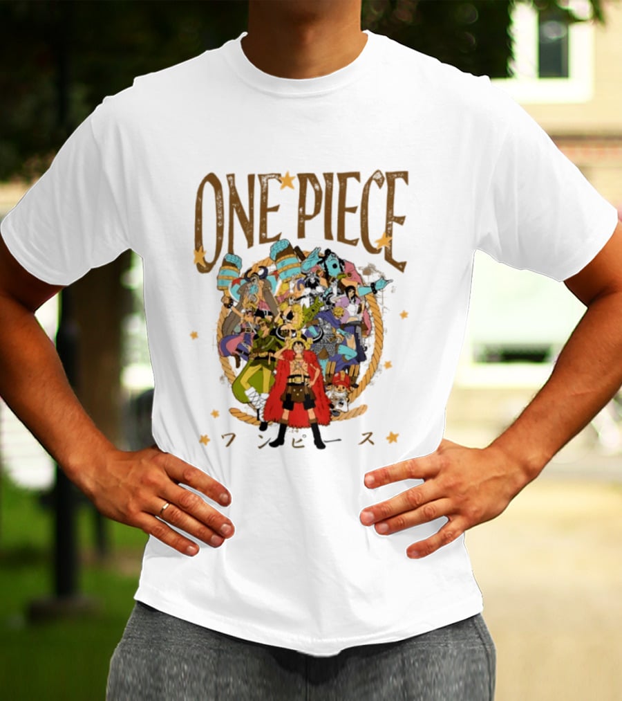 One Piece Elbaph Group Cartoon T-Shirt