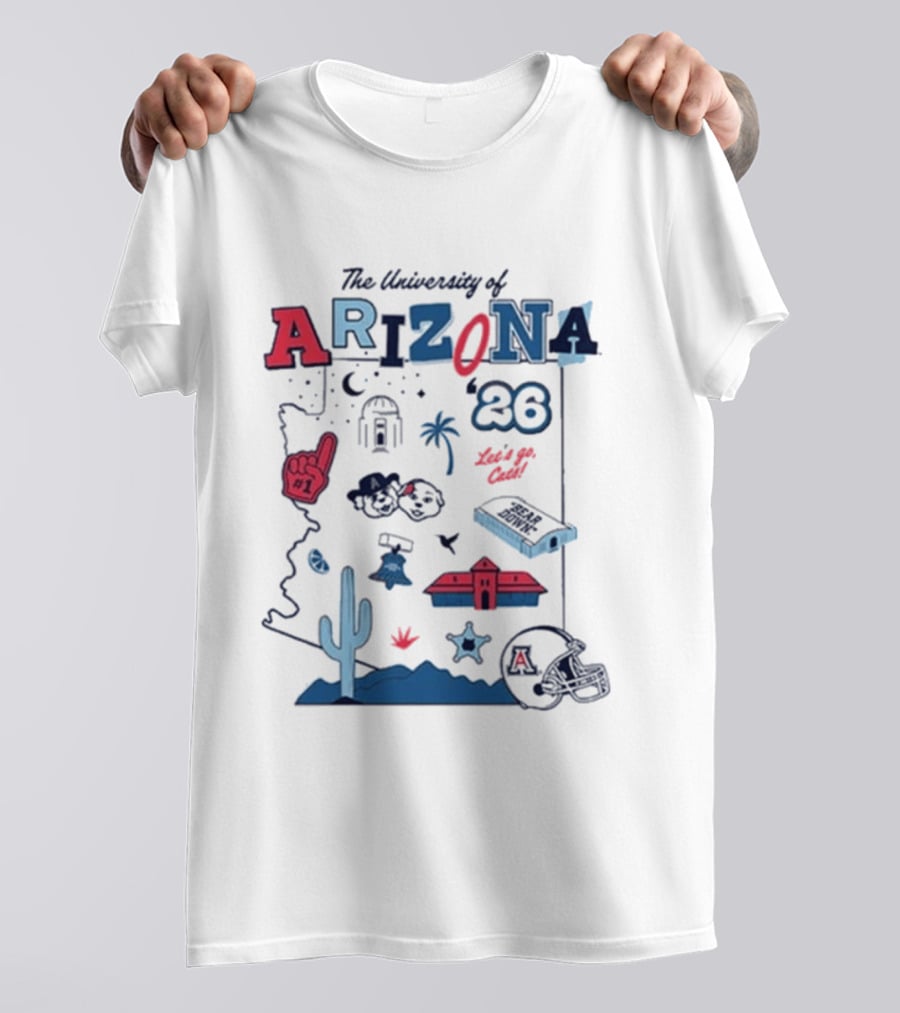 The University Of Arizona Family Weekend Gameday 2026 Arizona T-Shirt