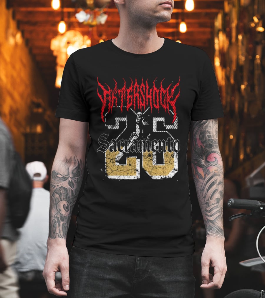 Aftershock 2026 Sacramento CA Festival October 1 4 After Party Event T-Shirt