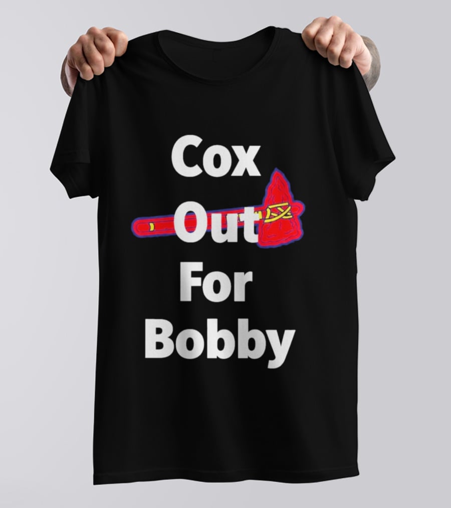 Atlanta Braves Cox Out For Bobby Game Day Celebration T-Shirt