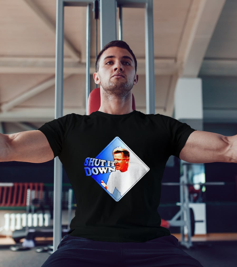 Gordon Ramsay Shut It Down Hell's Kitchen Meme T-Shirt