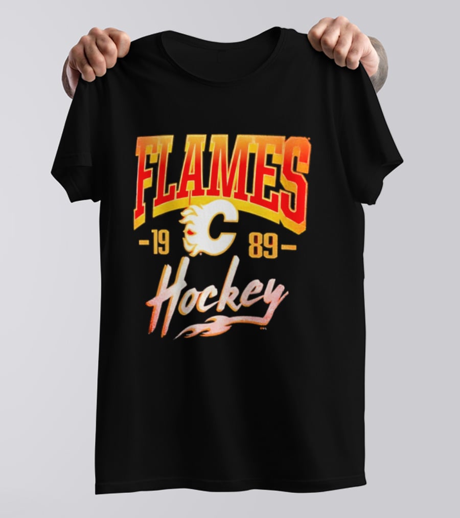Calgary Flames 1989 Hockey Made To Last T-Shirt