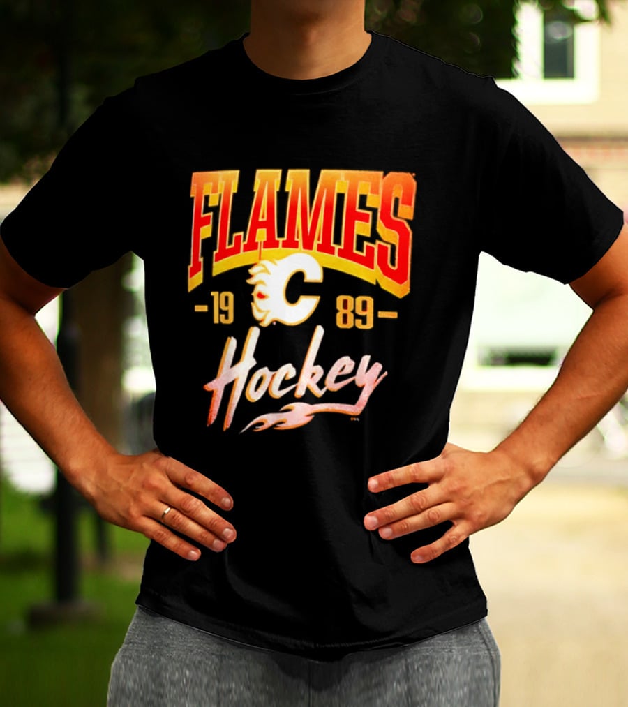 Calgary Flames 1989 Hockey Made To Last T-Shirt