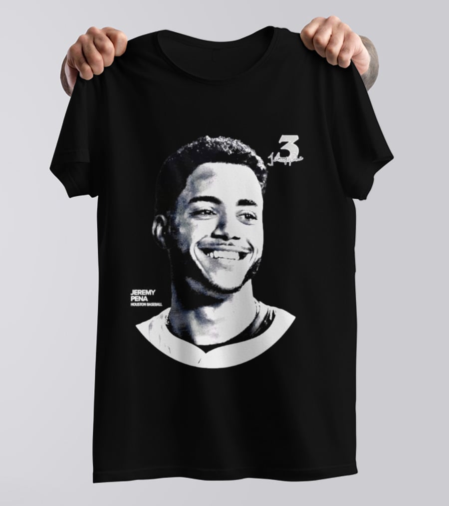 Jeremy Pena Houston Astros MLB Number 3 Lineage Series 2026 T-Shirt