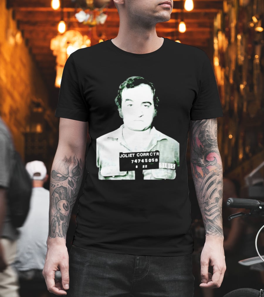 John Belushi Joliet Correctional Blues Shot 7474505B T-Shirt