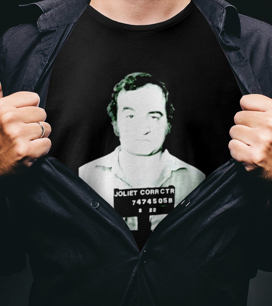 John Belushi Joliet Correctional Blues Shot 7474505B T-Shirt