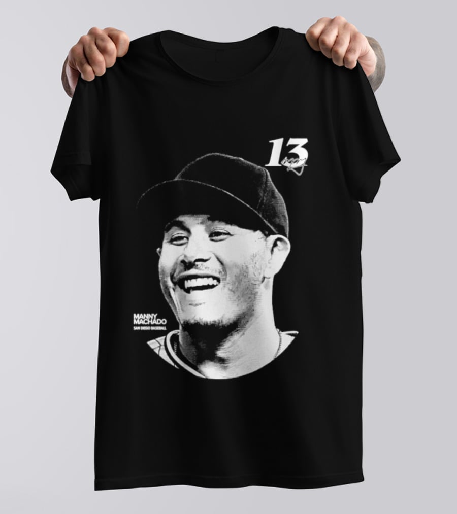 Manny Machado 13 San Diego Padres MLB Lineage Series 2026 T-Shirt