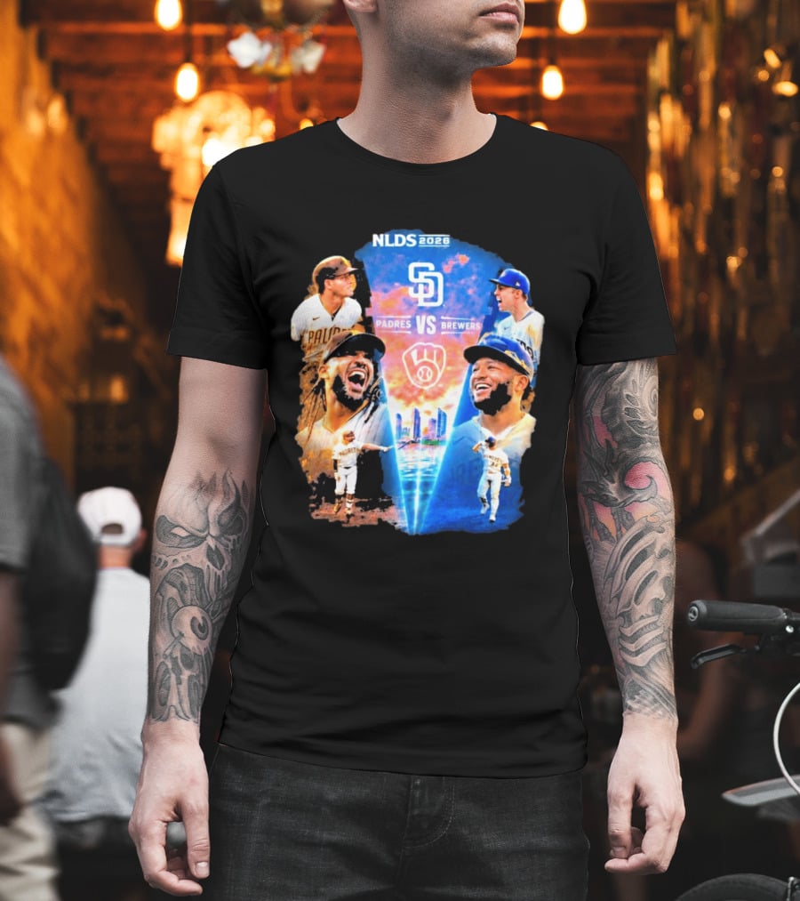 NLDS 2026 San Diego Padres Vs Milwaukee Brewers Showdown T-Shirt