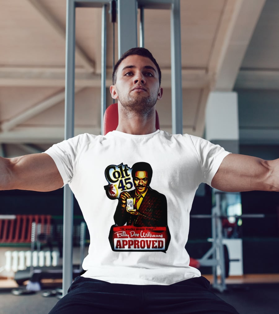 Billy Dee Williams Colt 45 It Works Every Time Approved T-Shirt