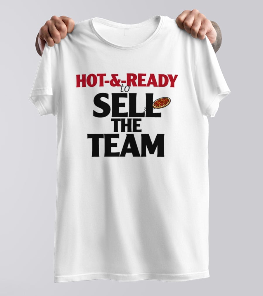 Champagne Athletics 2026 Hot N Ready To Sell The Team Pizza T-Shirt