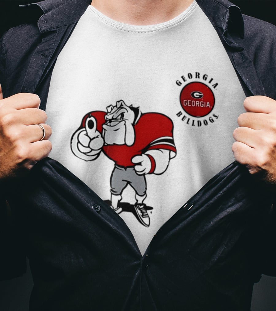 Georgia Bulldogs 2026 NCAA Tailgater Hometown Football Mascot Georgia T-Shirt