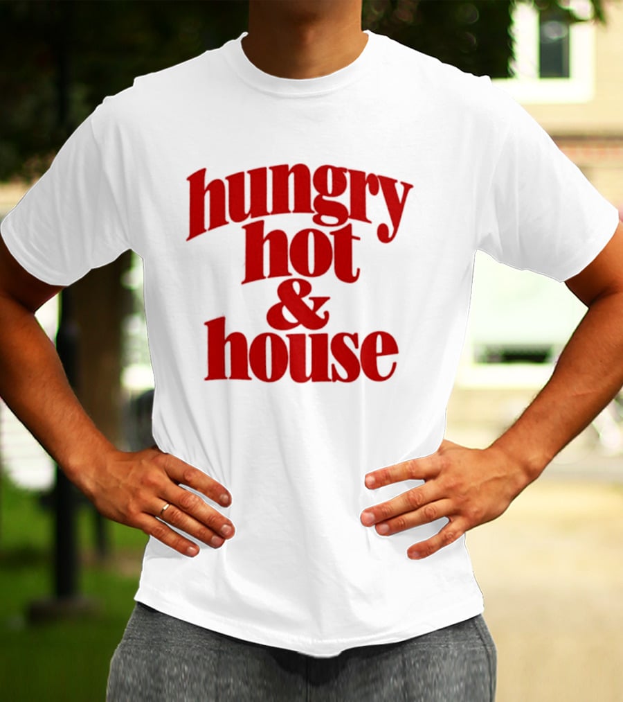 Hungry Hot House Food Red T-Shirt