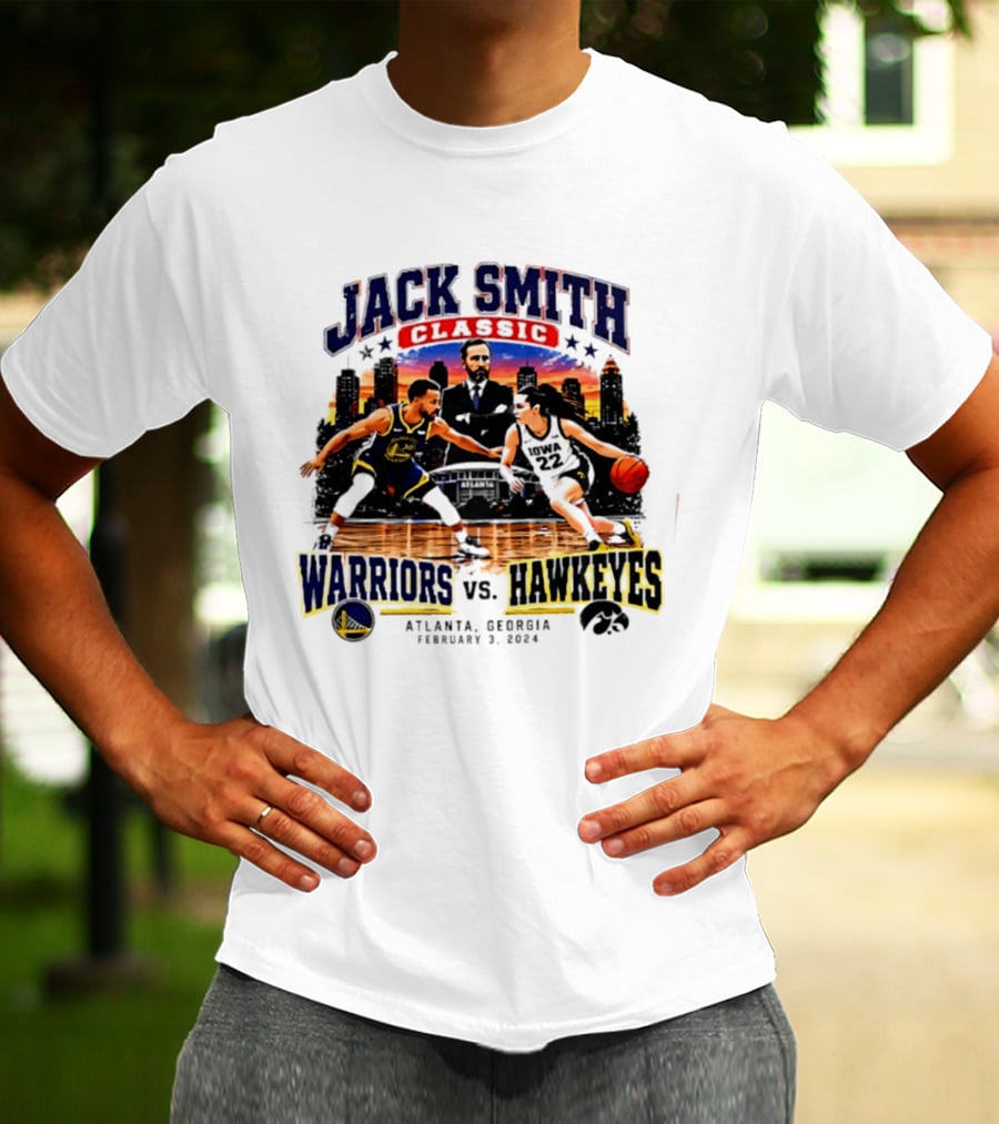 Jack Smith Classic Warriors Vs Hawkeyes Atlanta February 3 2024 T-Shirt
