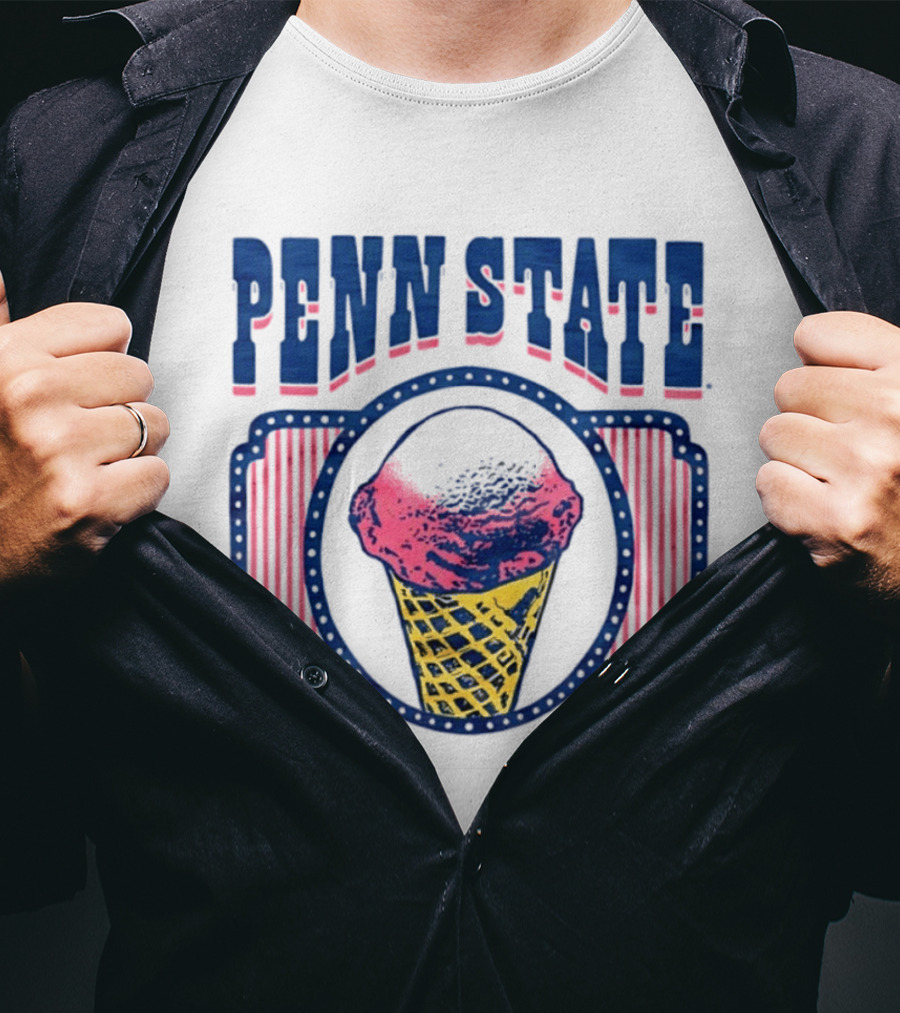 Penn State Ice Cream Cone Nittany Lions Creamery NCAA 2026 T-Shirt