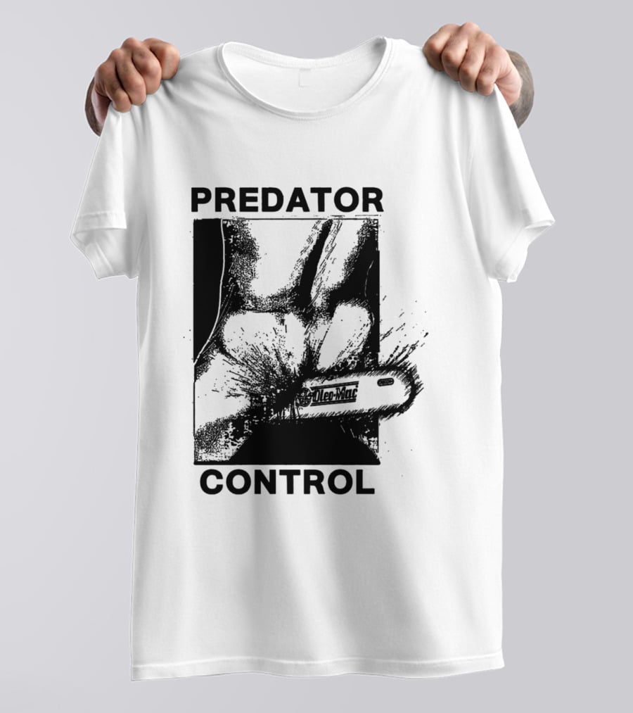 Predator Control Chainsaw T-Shirt