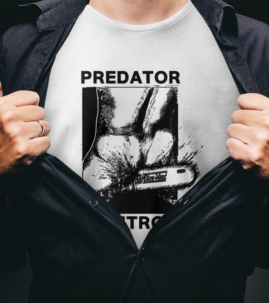 Predator Control Chainsaw T-Shirt