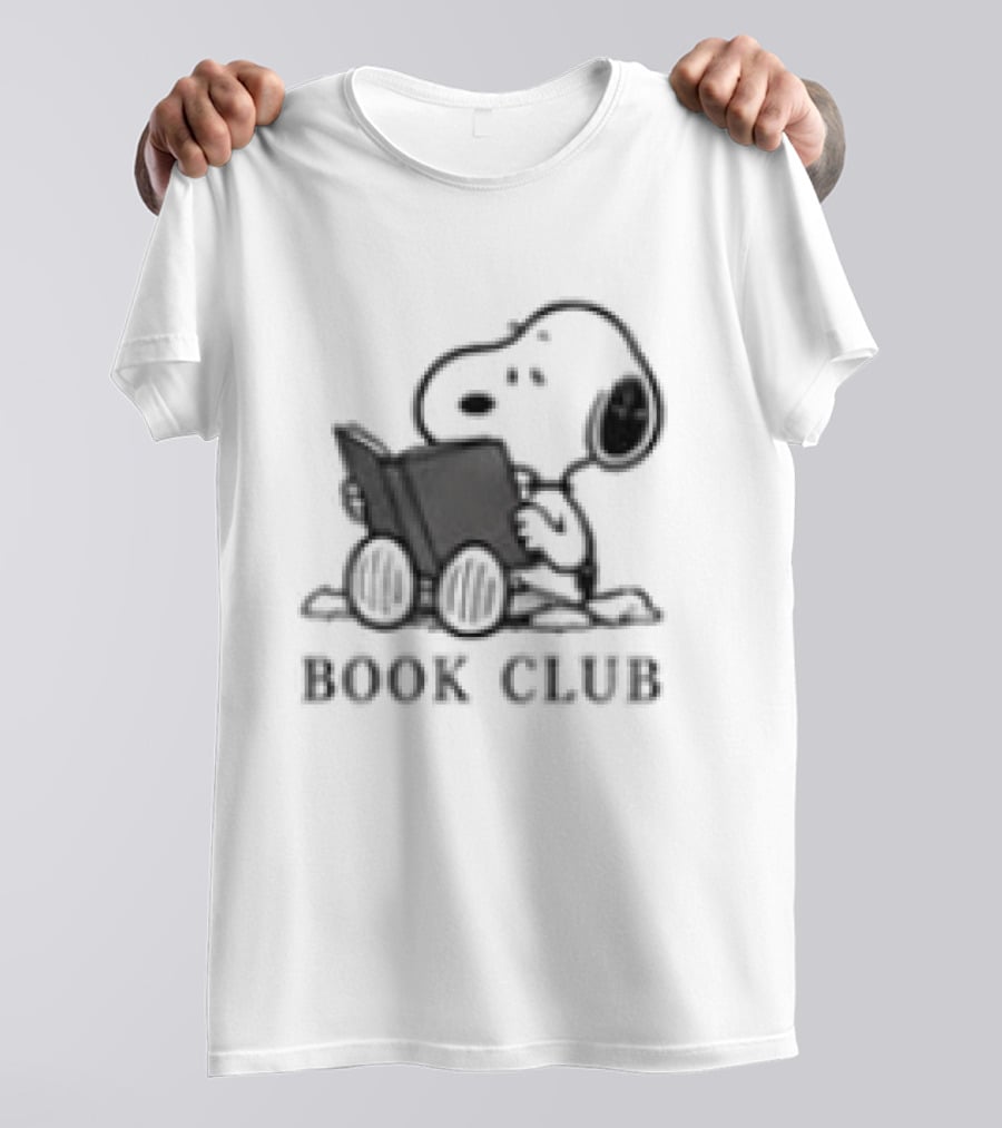 Snoopy Just One More Chapter Book Club For Peanuts And Bookish Fans T-Shirt