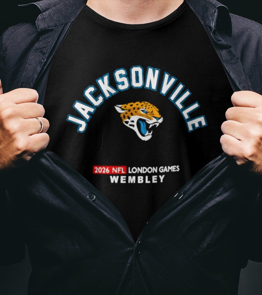 Jacksonville Jaguars 2026 NFL London Games Wembley T-Shirt