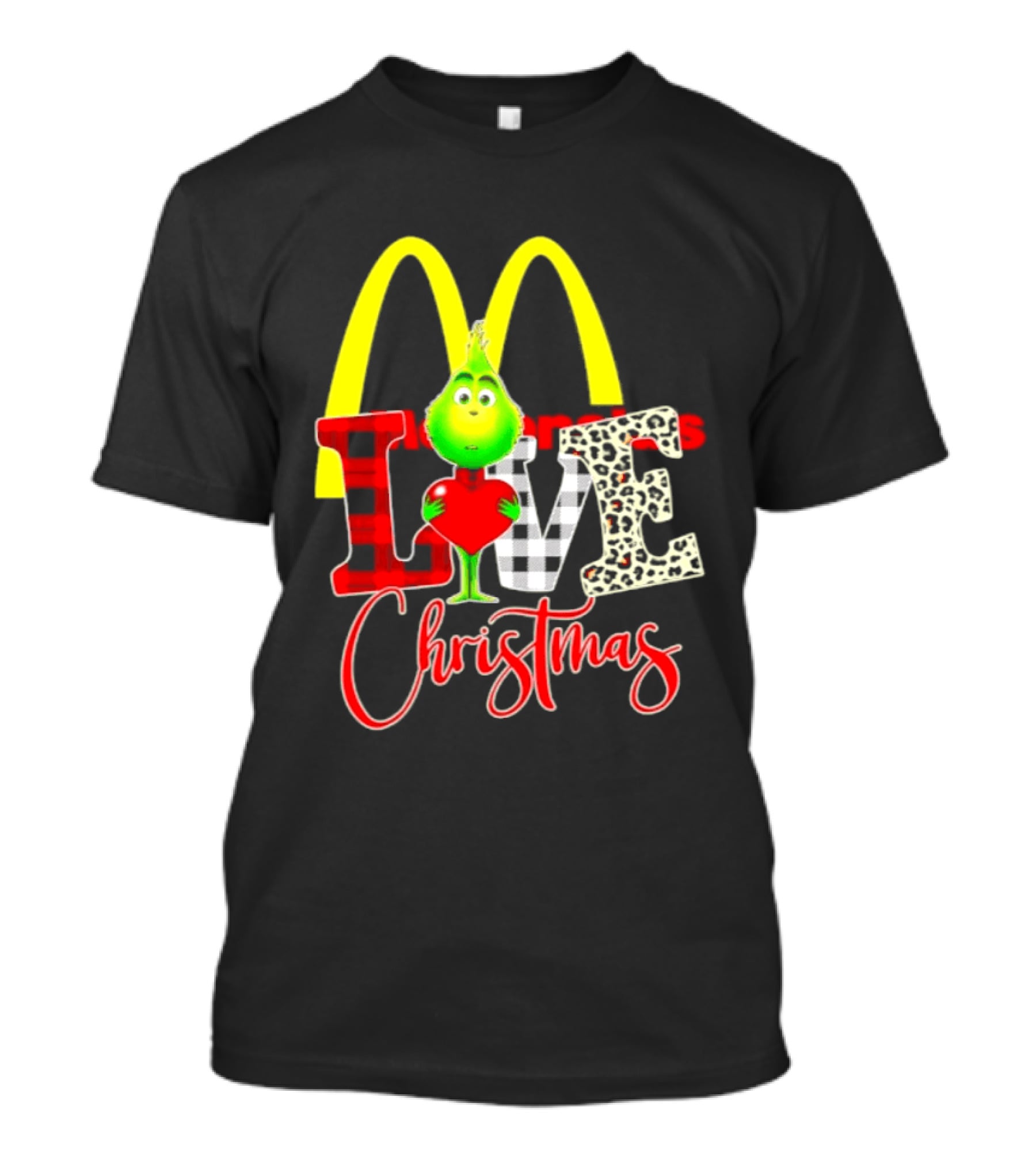 McDonald's Grinch Love Christmas 2026 Collaboration T-Shirt