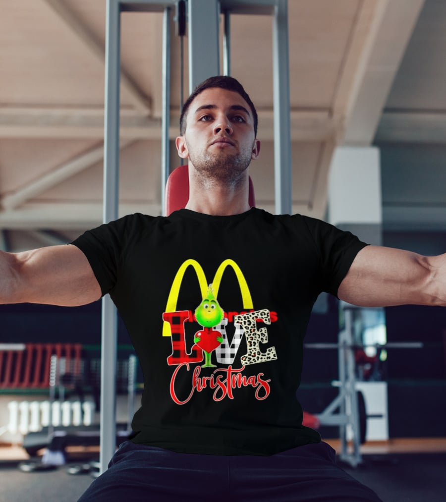 McDonald's Grinch Love Christmas 2026 Collaboration T-Shirt