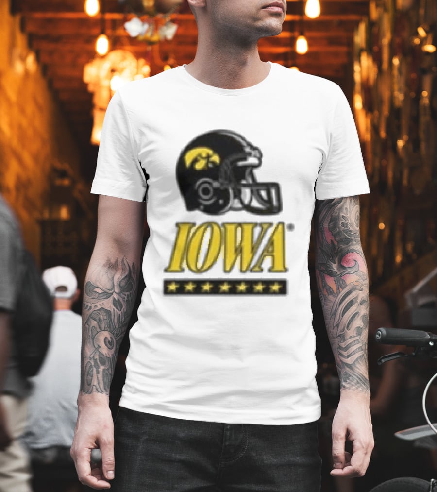 Iowa Hawkeyes Helmet 2026 ESPN College Gameday Runner T-Shirt