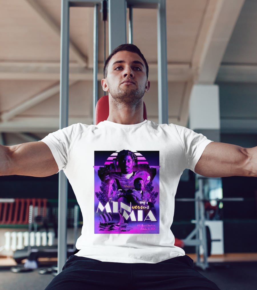 MIN Vs MIA U.S Bank Stadium October 4 2026 T-Shirt