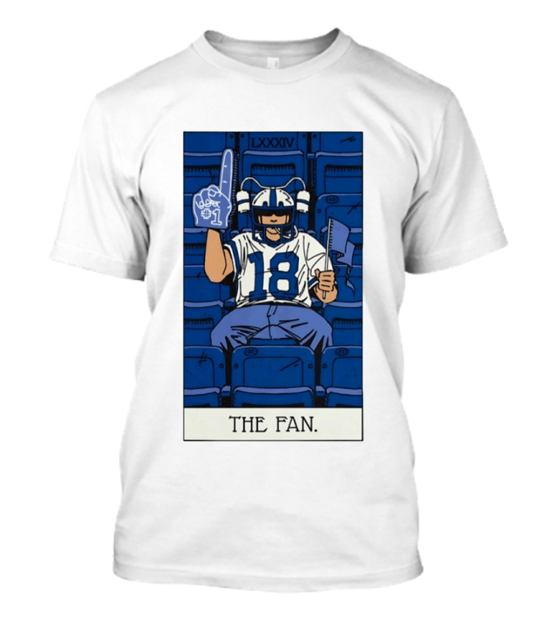 Peyton Manning Indianapolis Colts 18 The Fan LXXXIV T-Shirt