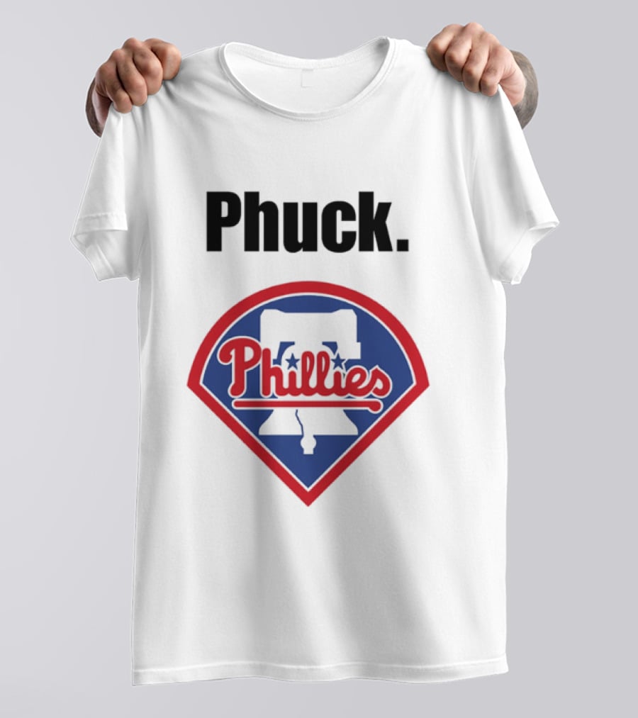 Phuck Phillies Baseball Meme Liberty Bell T-Shirt