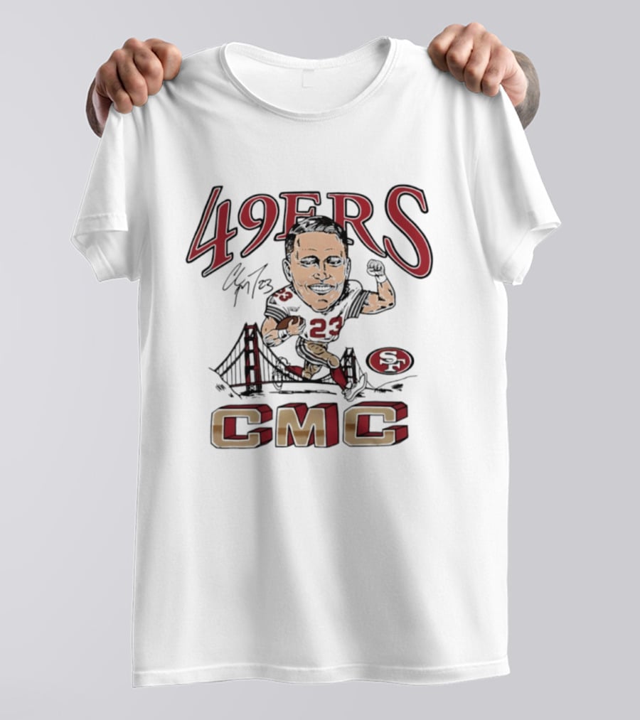 San Francisco 49ers CMC Caricature 23 T-Shirt