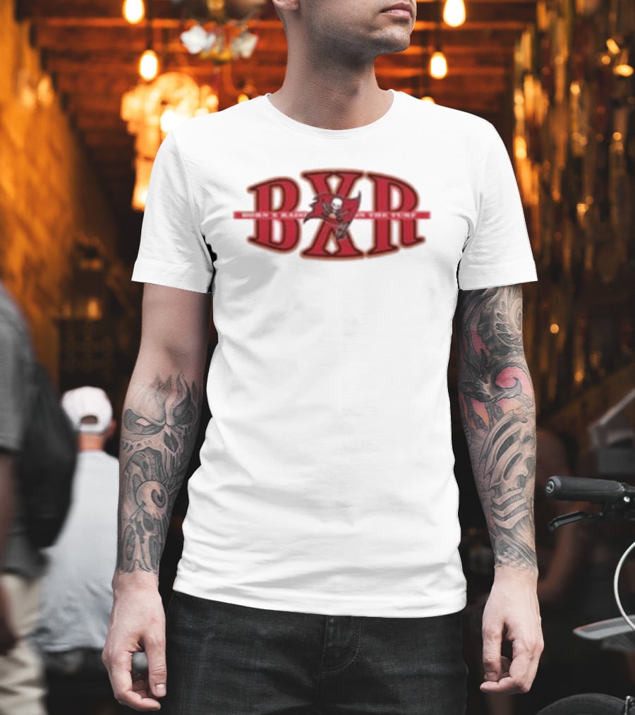 Tampa Bay Buccaneers BXR Born X Raised Block Letter T-Shirt