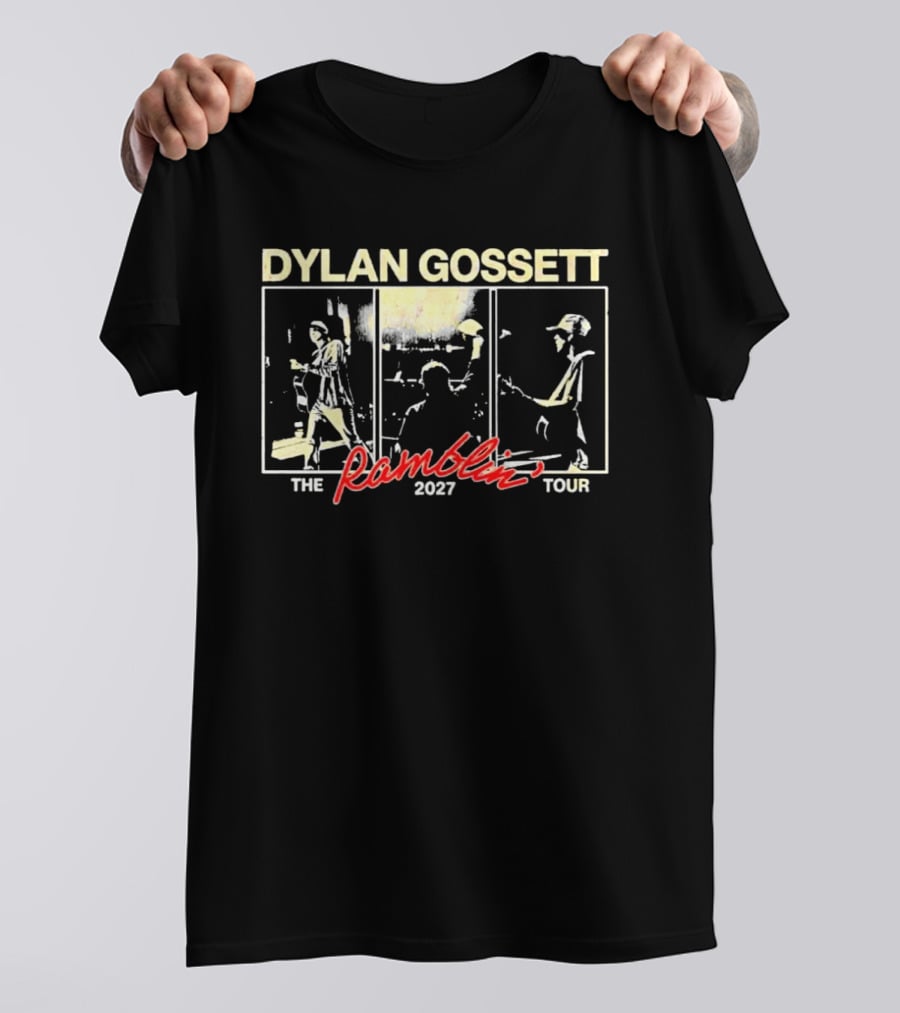 Dylan Gossett Ramblin 2027 Tour T-Shirt