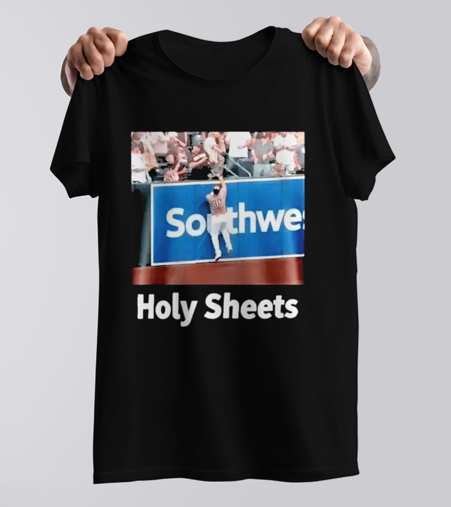 Holy Sheets San Diego Padres Baseball Catch Southwest Sign T-Shirt