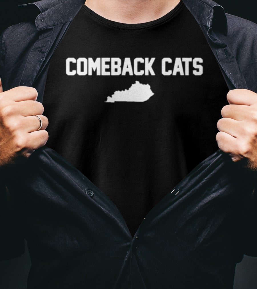 Comeback Cats Kentucky Wildcats Fan T-Shirt