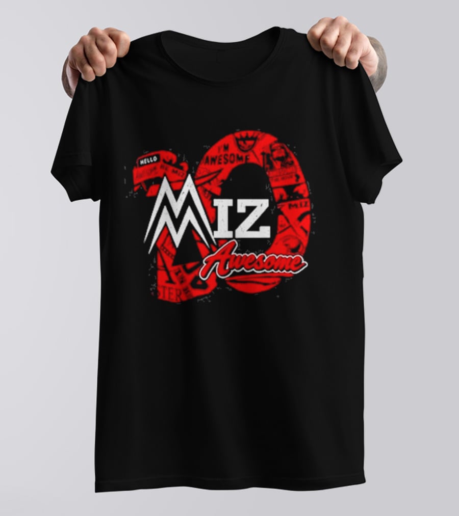 Miz Awesome 20 Years Anniversary Celebration WWE T-Shirt
