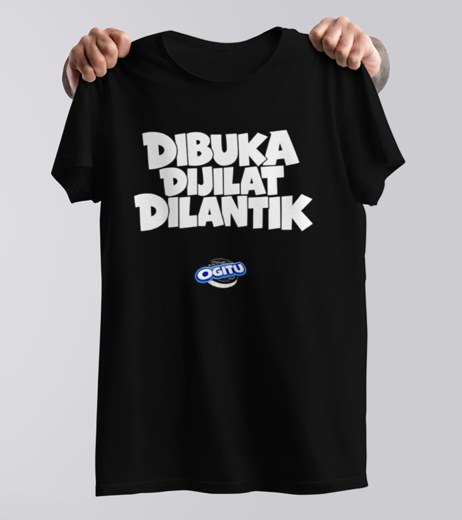 Dibuka Dijilat Dilantik Ogitu Oreo T-Shirt