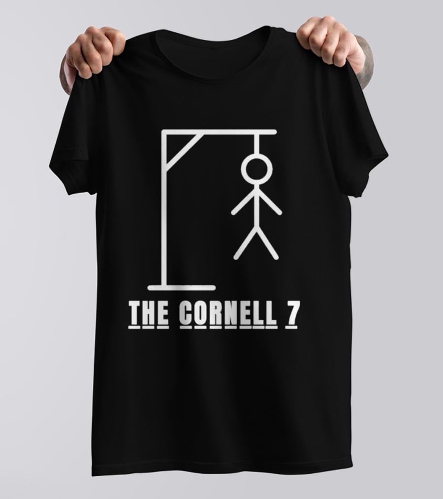 The Cornell 7 Stick Figure Hangman T-Shirt