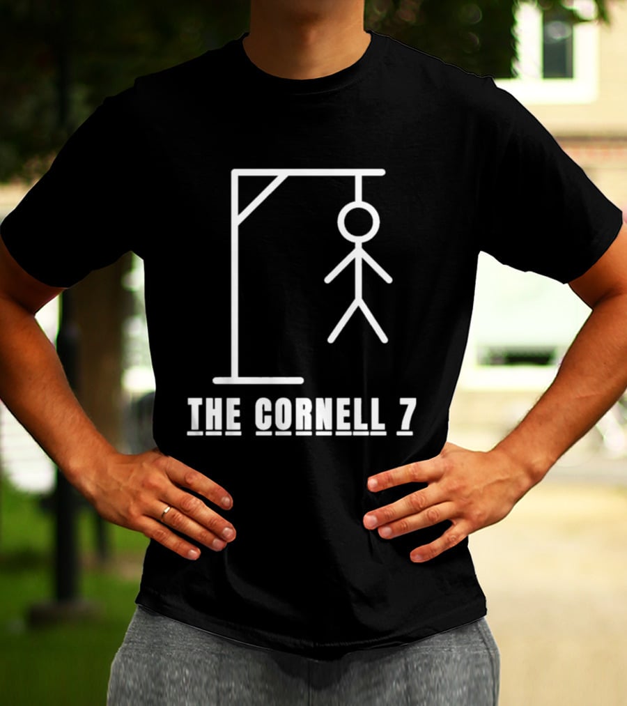 The Cornell 7 Stick Figure Hangman T-Shirt