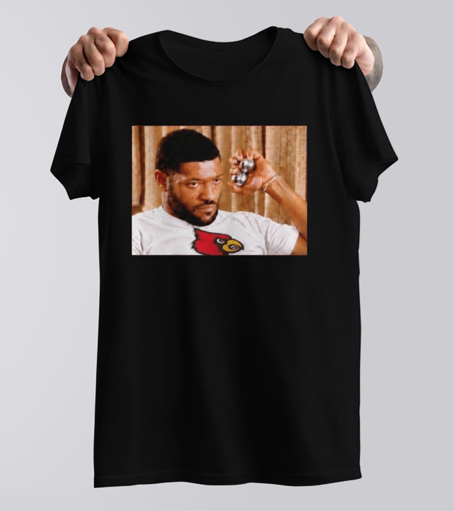 Laurence Fishburne Louisville Cardinals Mood Team Spirit T-Shirt