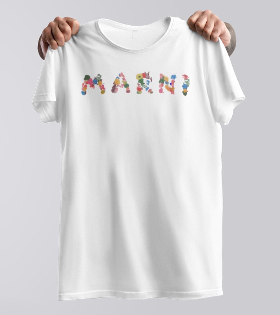 Marni Colorful Floral T-Shirt